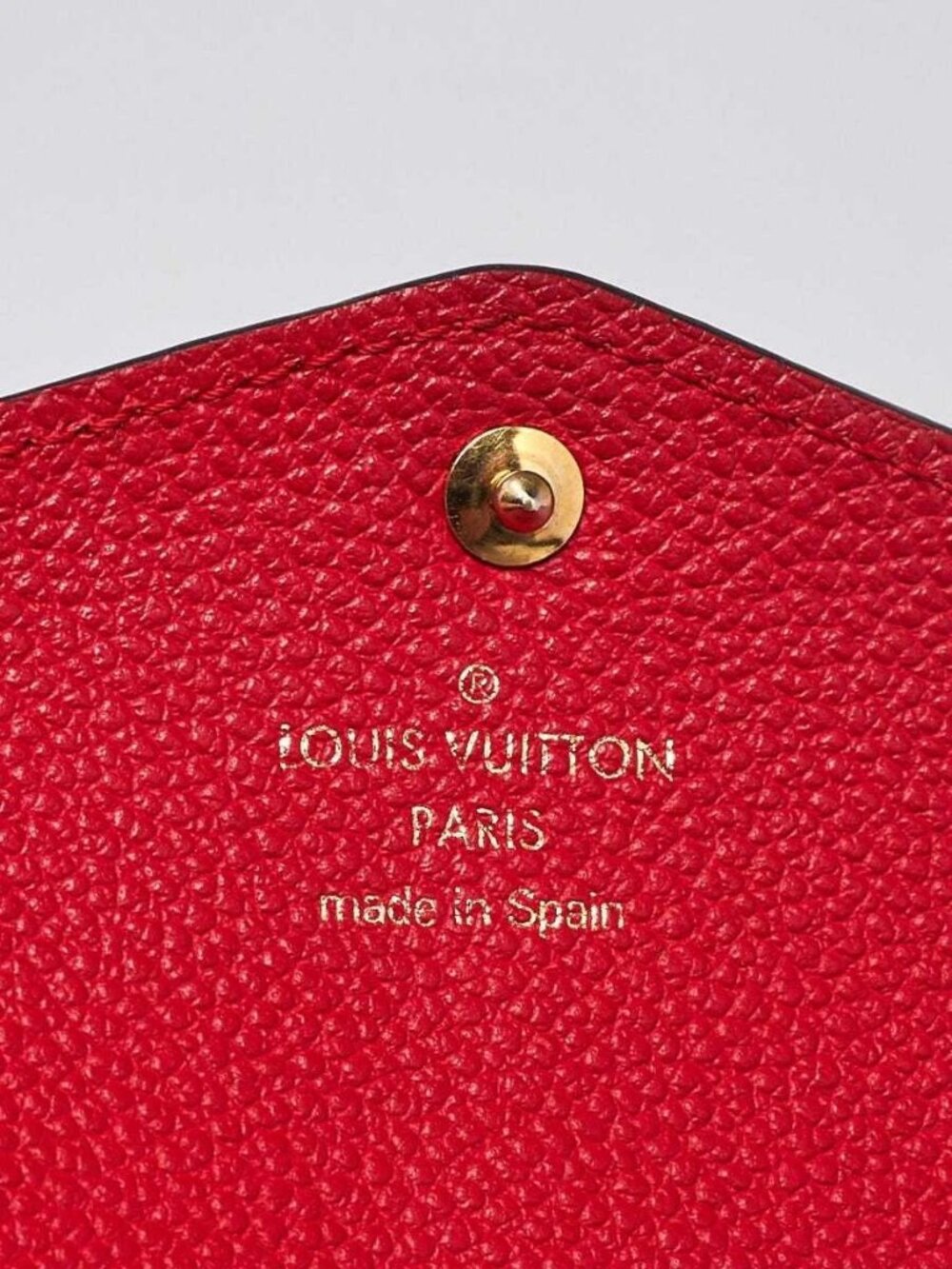 Louis Vuitton Cerise Monogram Empreinte Leather Sarah NM Wallet - Picture 6 of 7